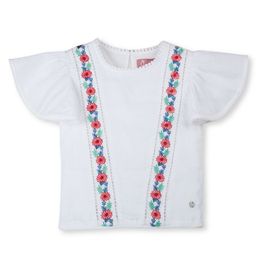 Gini and Jony Girls Floral Printed Round Neck Cap Sleeves Cotton Top-image-56