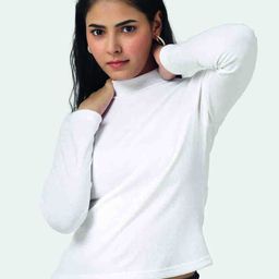 angloindu High Neck Long Sleeves Regular Top-image-56