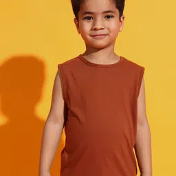 PockMAN Boys Pure Cotton Tank Vest-picture-29