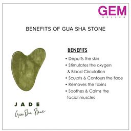 GEMROLLER Jade Gua Sha Stone image 3