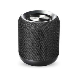 Black Portronics SoundDrum wireless speaker Bluetooth with stereo sound-42