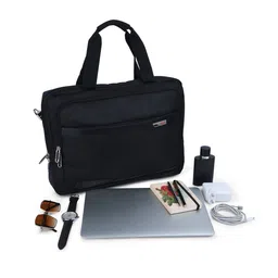 VIP Terminal DG Business Case Unisex Textured Laptop Bag - 40.6 cm-22