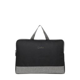 GEPACK Unisex Black & Grey Laptop Sleeve-image-50