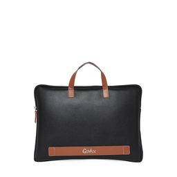 GEPACK Unisex Black & Red Laptop Bag-15