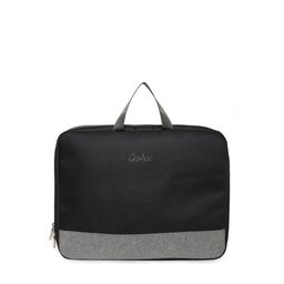 GEPACK Unisex Black & Grey Laptop Bag-image-48