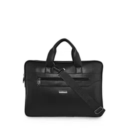 ESBEDA Unisex Black PU Laptop Bag-36