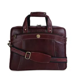 HiLEDER Unisex Pure Leather Briefcase Laptop Bag-39
