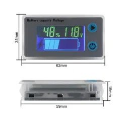 10-100V Universal LCD Car Battery Level, Capacity, Temperature Monitor image 4