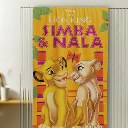 YK Kids Yellow Lion King Printed Pure-Cotton 380 GSM Bath Towels-picture-45