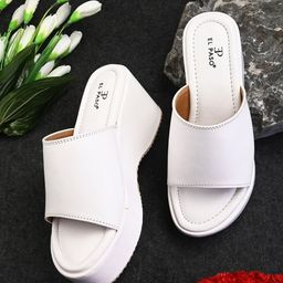 El Paso Leather Wedge Heels-14