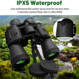 Bushnelll 20x50 Binoculars for Long-Range View Ultimate Outdoor Companion Distant Viewer Binoculars-42