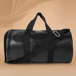 25 L Gym Duffel Bag - Casual Design Trendy Travel Use Short Trip Gym Unisex Duffel Bag - Black-image-18