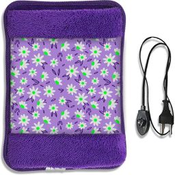 Velvet Fur Rechargeable Instant Joint-Muscle Pain Reliever Warmer Electric 1 L Hot Water Bag-image-81