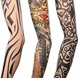 Polyester Arm Sleeve For Men & Women With Tattoo-image-23