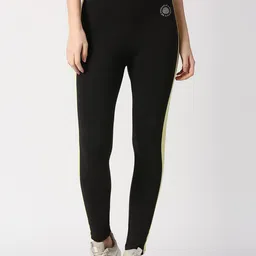 Pepe Jeans Women Colorblocked Pure Cotton Slim-Fit Track Pants-picture-37