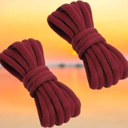 Royal Bird 8 BURGANDY OVAL SHOE LACE Shoe Lace-image-19