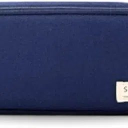 Large Capacity Aesthetic Pencil Box Pouch for School Kids & College Plain Art Canvas Pencil Box-image-52