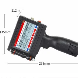InkWell Handheld Inkjet Printer 12.7 mm with fast dry ink cartridge Multi-function Monochrome Inkjet Printer-10
