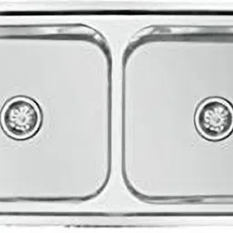 45" X 20" X 9" GRADE DOUBLE BOWL Vessel Sink-image-31