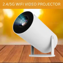 CLAIRBELL Smart (Projector) 1080P & 4K Support Rotatable Design With Netflix/Prime etcK340 (4500 lm / 1 Speaker / Wireless / Remote Controller) Portable Projector-9