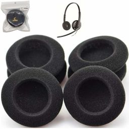 Crysendo C320-M 60mm Replacement Headphone Cushion Foam Sponge Ear Pads|High Density Foam for Enhanced(Diameter = 60mm/6cm)(3 Pairs = 6 Pieces) 4MM Thick Over The Ear Headphone Cushion-image-73