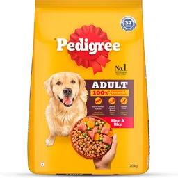 pedigree Meat, Rice 20 kg Dry Adult Dog Food-picture-15