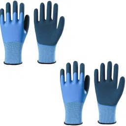Waterproof Work Gloves Liquid Proof Double Coated Working Multi Purpose Nylon K1 Climbing Gloves-image-33