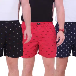 Pack of 3 Printed Men Boxer-image-75