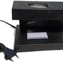 DRMS STORE DRMS Portable Mini UV Light Fake Money Detector Countertop Counterfeit Currency Detector-3