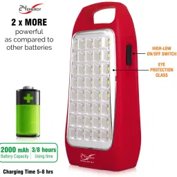 24 energy Model EN-1671, Table Top Lantern Rechargeable & Portable Home Light 8 hrs Flood Lamp Emergency Light image 3