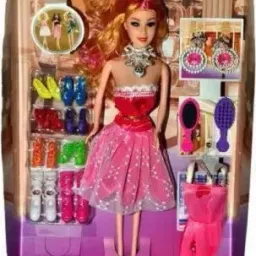 Doll Designer Shoes Playing Set (Birthday Gift for Girl)-image-79