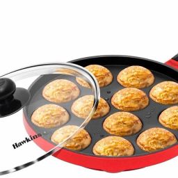 Nonstick Appe Pan with Glass Lid, 12 Cups, 22 cm NA Pan 22 cm diameter 0.1 L capacity-image-76