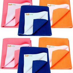 oyo baby Gift Set For New Born Baby (6 Baby Bed Protector Waterproof Dry Sheet)-picture-5