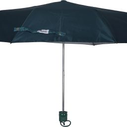 3 Fold Mono Ocean Blue Manual Opening Umbrella-25