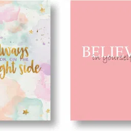 Note book A5 Diary Unruled 80 Pages-5