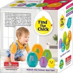 toymate Find The Chick Nesting Eggs Toy - Helps in Motor Skills & Early Development image 2