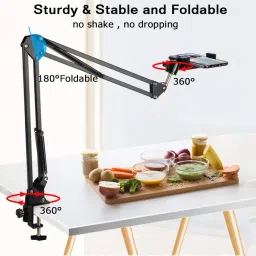 Wreskart Overhead Tripod Video Stand Phone Stand For Drawing Video Shoot & 360° Rotation Tripod Kit image 3