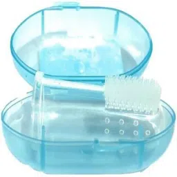Daily Fest Baby Silicone Finger Toothbrush , Baby Finger Tooth Brush Ultra Soft Toothbrush-image-1