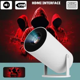 SACRO Smart Projector for Home 4K Support Rotabable Design withApp Netflix,YouTubeZ160 (4500 lm / 1 Speaker / Wireless / Remote Controller) Portable Projector-28