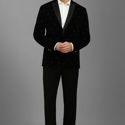 louis philippe Men Two Piece Suit Embroidered Suit-picture-13