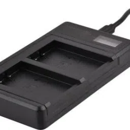 Picmaa BC-W126 Dual USB LCD Display camera charger for Fujifilm NP-W126 X-T1 Camera Battery Charger-5