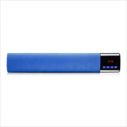 F5 SmartTech Aurora 10W Bluetooth Soundbar, 9H,Dual 2.0 Speakers,1800mAh,Multi-Input (Blue) 10 W Bluetooth Home Audio Speaker-image-21