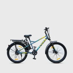 Kivo Lite Long Range Solid Grey Satiin 26 inches Single Speed Lithium-ion (Li-ion) Electric Cycle-image-82