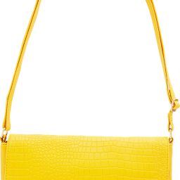 Yellow Women Sling Bag ROSEMARY SLING LARGE YELLOW OCHRE.-image-46