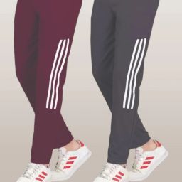 Pack of 2 Men Solid Multicolor Track Pants-image-81