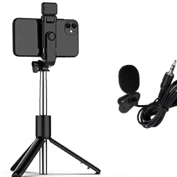 XITARA SELFIE STICK/TRIPOD WITH MIC COMBO WITH UNIVERSAL COMPATIBILITY Monopod, Tripod-image-9