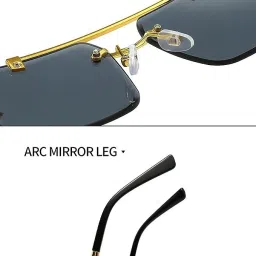 netwiz UV Protection, Polarized Retro Square Sunglasses (Free Size) image 4