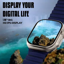 Melbon T800 Ultra Smart Watch: 1.99" Touch Display, BT Calling, with Multiple Features Smartwatch image 3