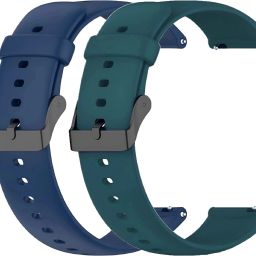 TRENDINGVIEW 20mm Premium Buckle Combo Watch Strap - Stylish & Durable Replacement for strap 20 mm Silicone Watch Strap-image-45