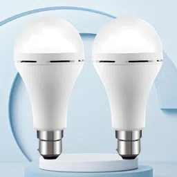 Emergency 15W Inverter LED Bulb with 1200mAh Rechargeable Battery Pack of 2 A317 4 hrs Bulb Emergency Light-image-99